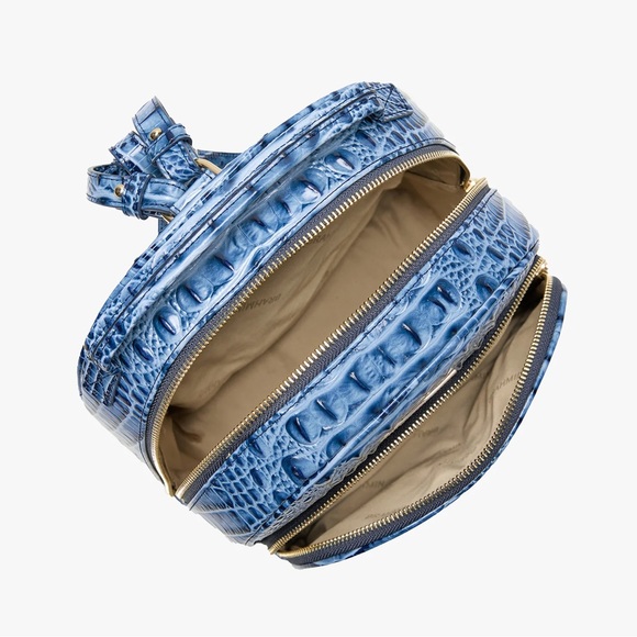 Brahmin Bags Brahmin Croc Embossed Leather Backpack Dust Bag